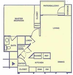 One Bedroom / One Bath*